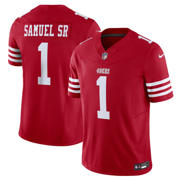 Deebo Samuel Sr San Francisco 49ers scarlet Vapor jersey