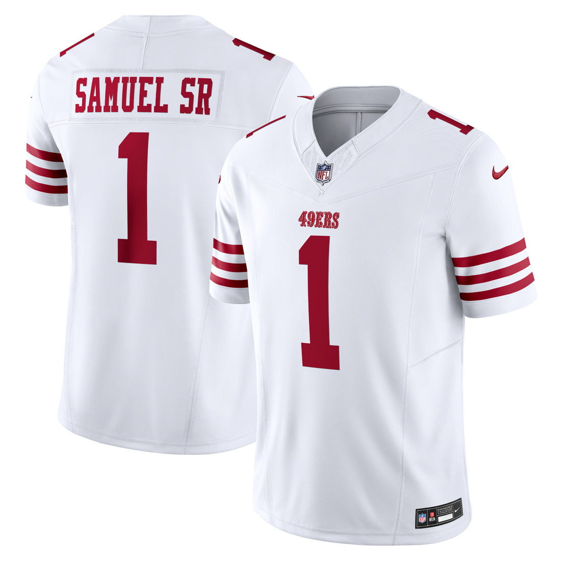Deebo Samuel Sr San Francisco 49ers white Vapor jersey