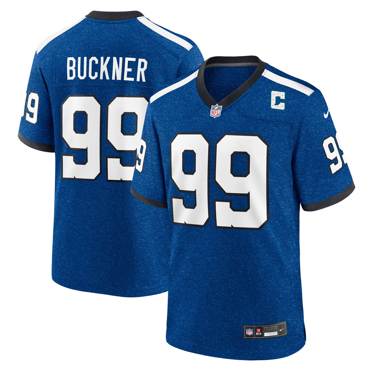 Deforest Buckner Indiana Nights Indianapolis Colts royal Alternate jersey
