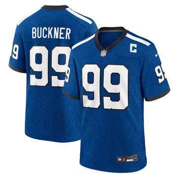 Deforest Buckner Indiana Nights Indianapolis Colts royal Alternate jersey