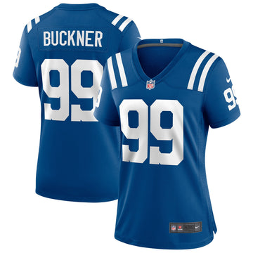 Deforest Buckner Indianapolis Colts royal Game jersey