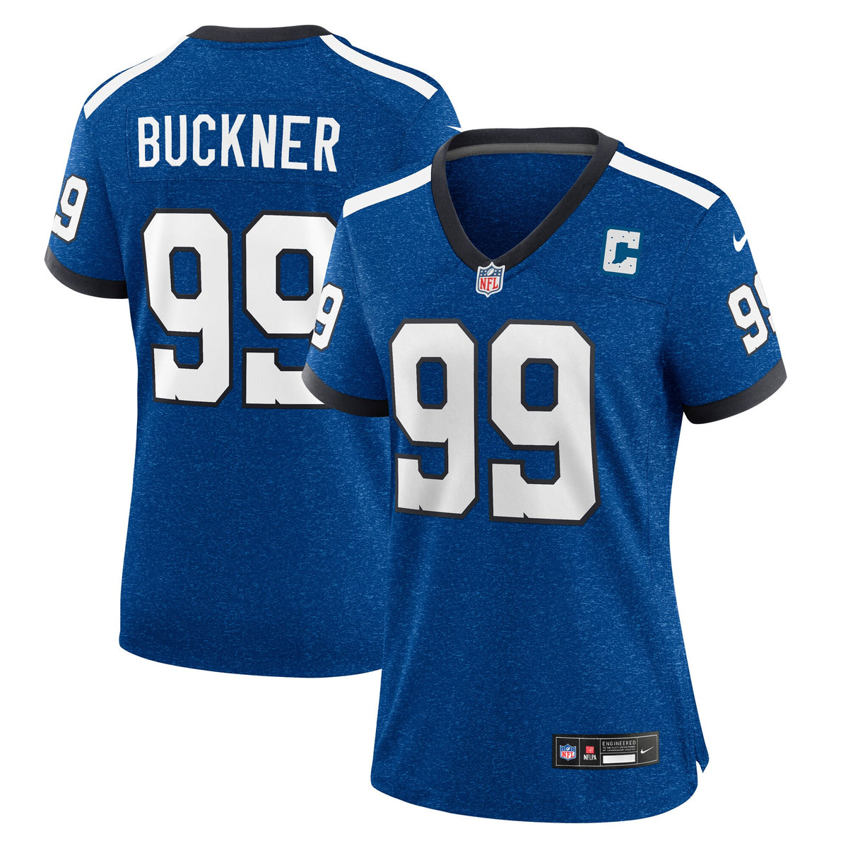 Deforest Buckner Indiana Nights Indianapolis Colts royal Alternate jersey