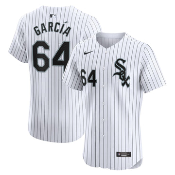 Deivi Garcia Chicago White Sox white Elite jersey