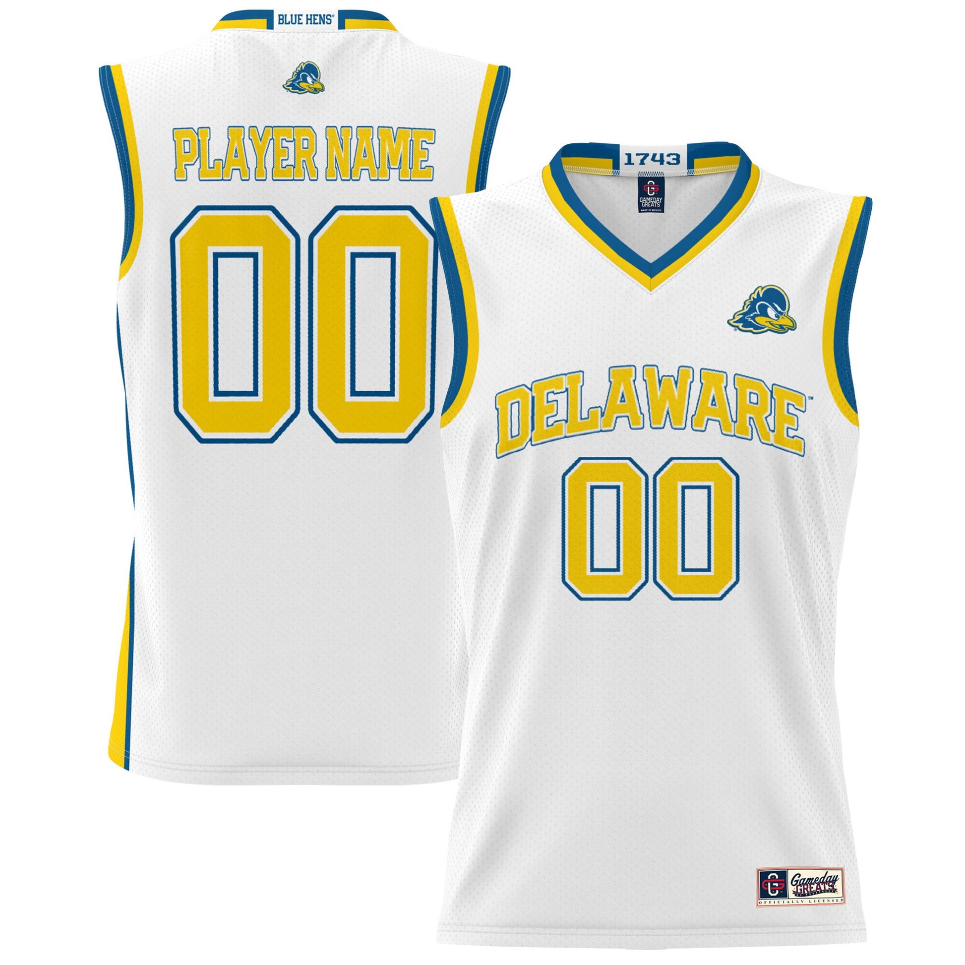 Delaware Fightin' Delaware Fightin blue jersey