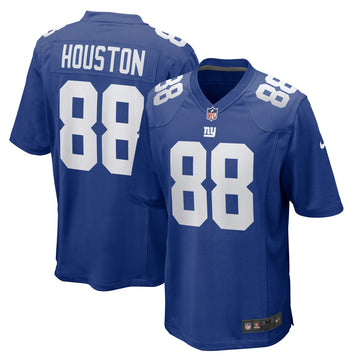 Dennis Houston New York Giants royal jersey
