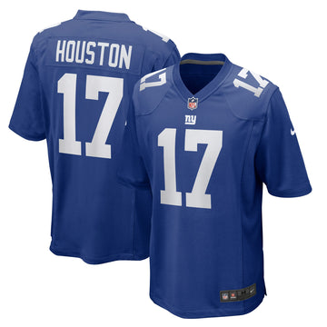Dennis Houston New York Giants royal jersey