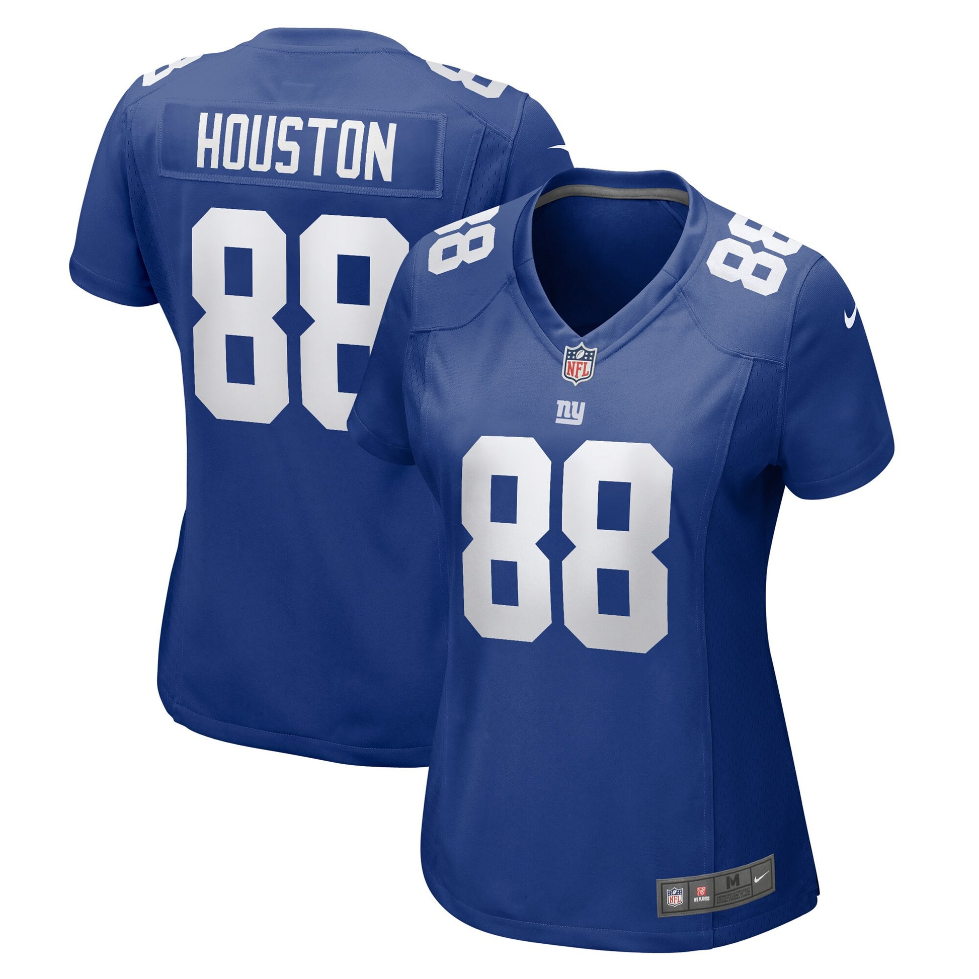 Dennis Houston New York Giants royal jersey