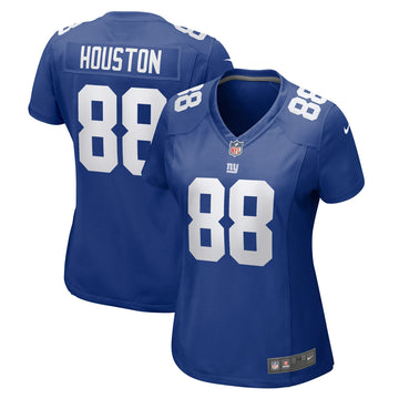 Dennis Houston New York Giants royal jersey