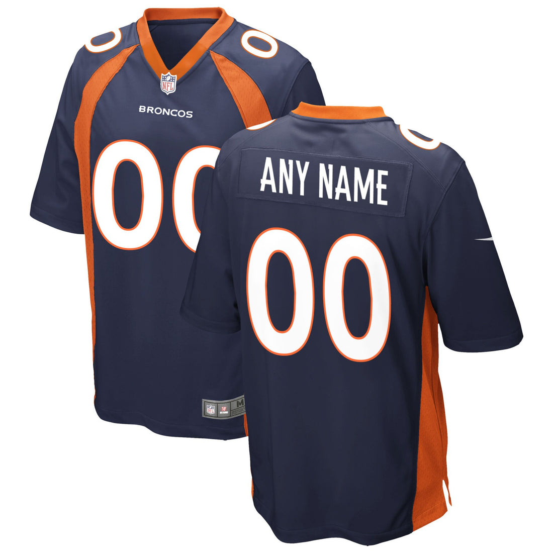 Denver Broncos navy Alternate jersey