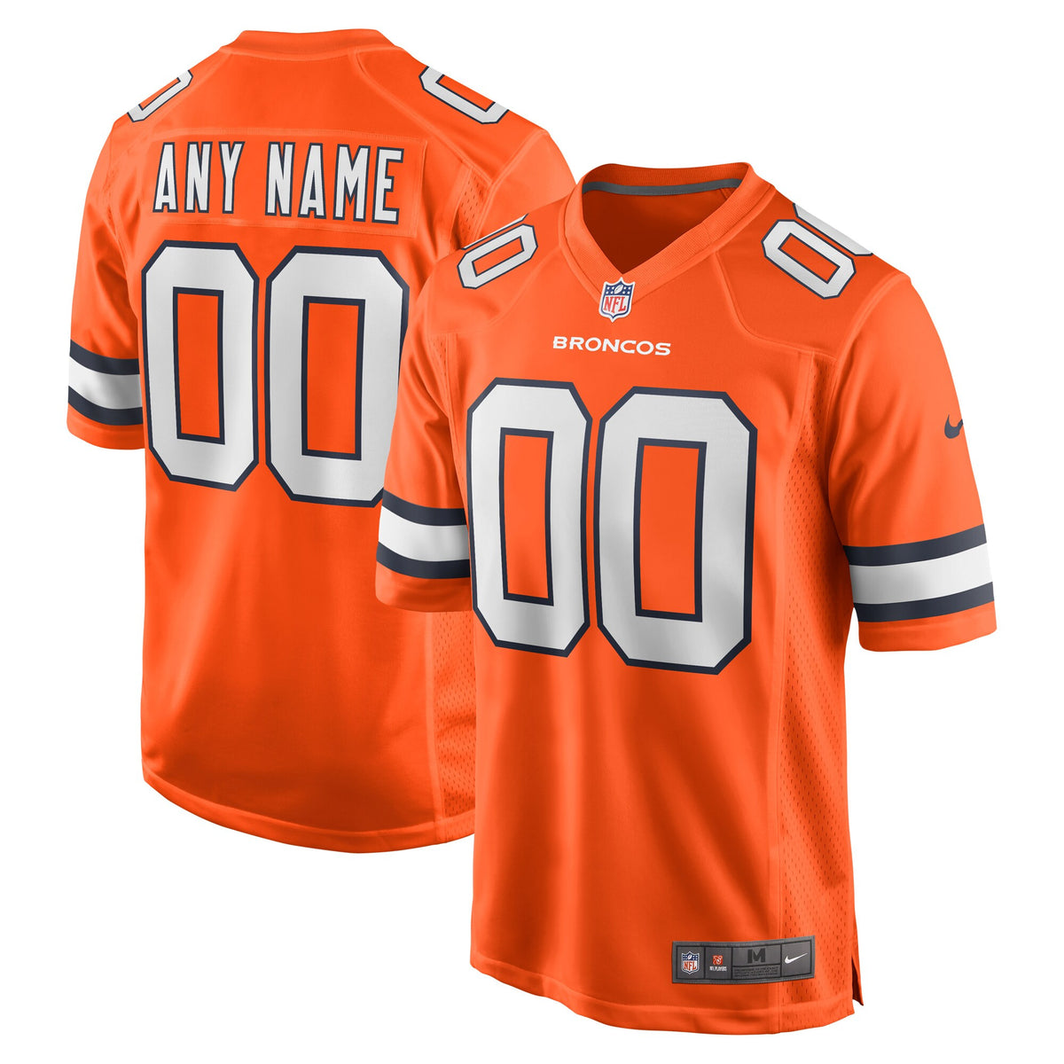 Denver Broncos orange Alternate jersey