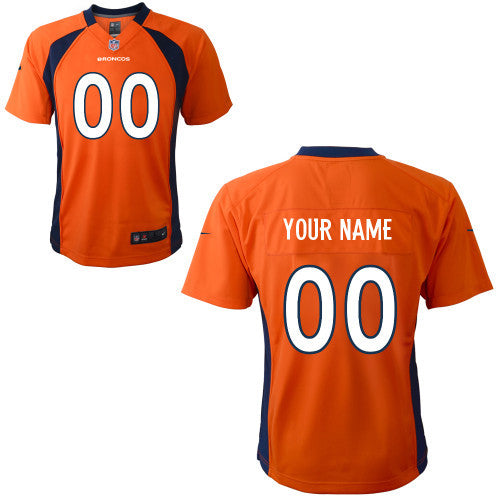 Custom Denver Broncos Game jersey
