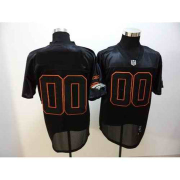 Custom Denver Broncos black jersey