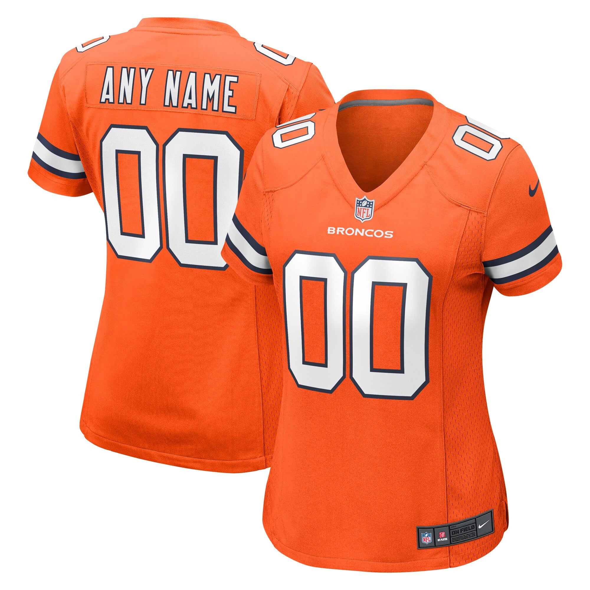 Denver Broncos orange Alternate jersey