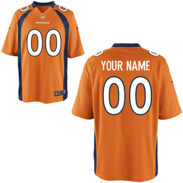 Custom Denver Broncos Game jersey