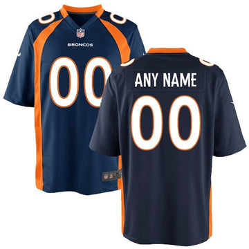 Denver Broncos navy Game jersey