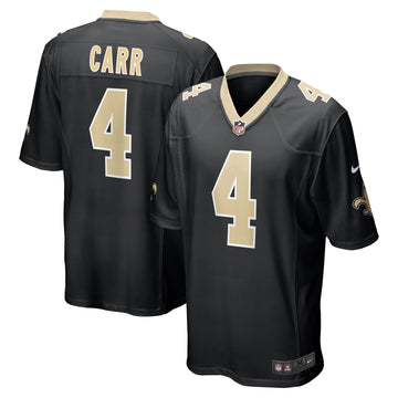Derek Carr New Orleans Saints black jersey
