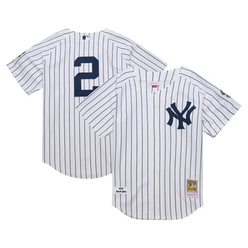 Derek Jeter New York Yankees white Throwback jersey