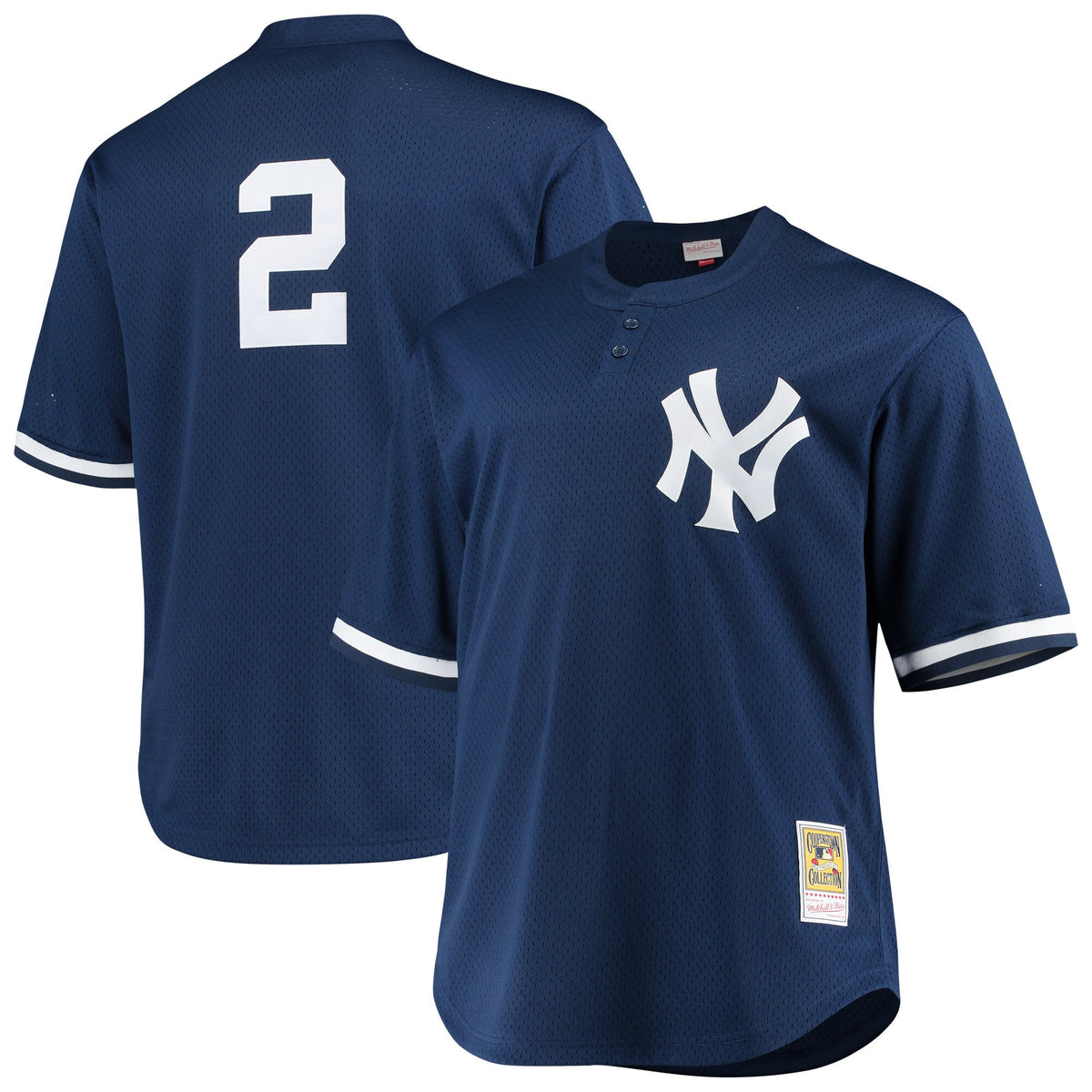 Derek Jeter Batting Practice New York Yankees navy jersey