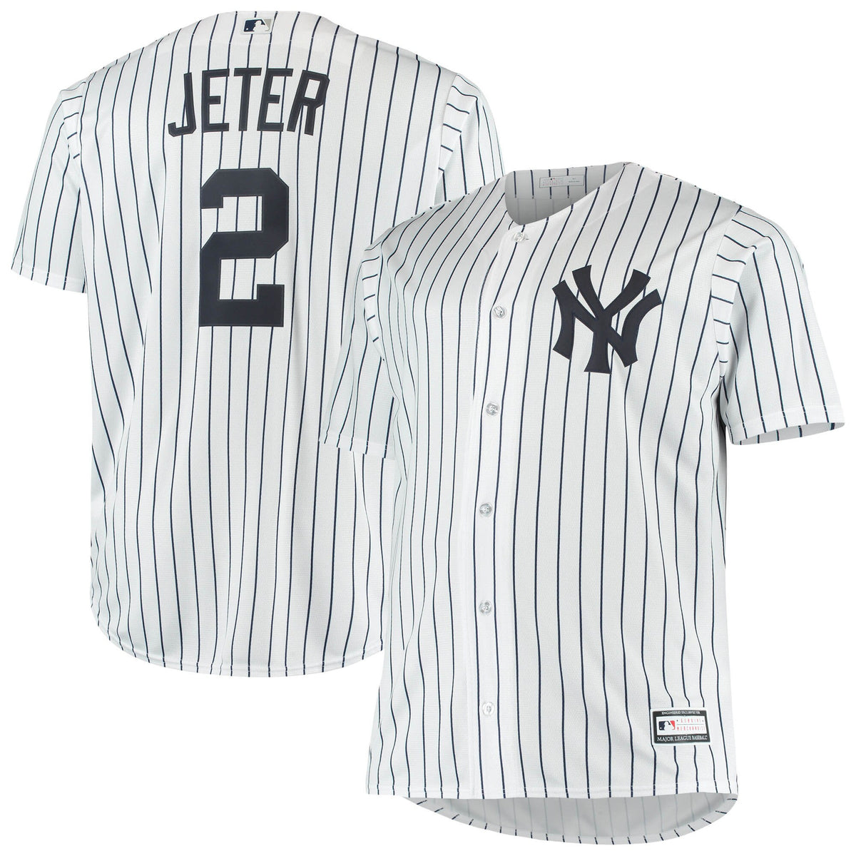 Derek Jeter New York Yankees white jersey