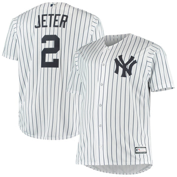 Derek Jeter New York Yankees white jersey