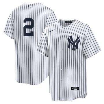Derek Jeter New York Yankees white jersey