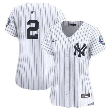 Derek Jeter New York Yankees white Limited jersey