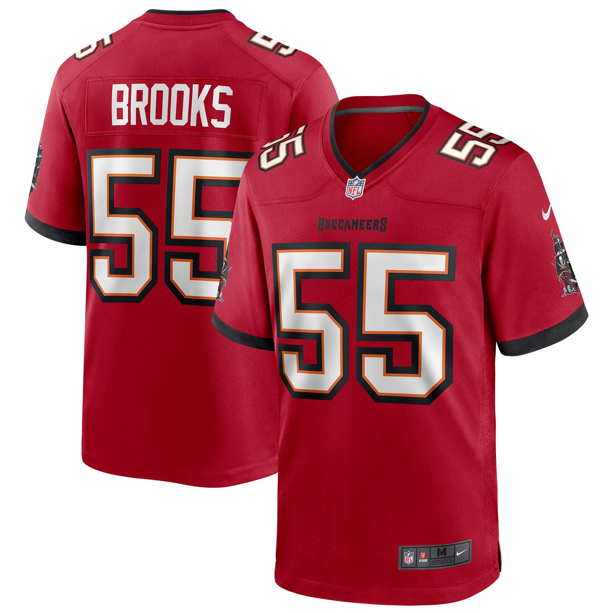 Derrick Brooks Tampa Bay Buccaneers red Game jersey