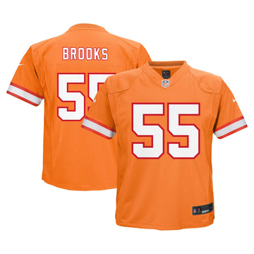 Derrick Brooks Tampa Bay Buccaneers orange jersey