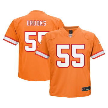 Derrick Brooks Tampa Bay Buccaneers orange jersey