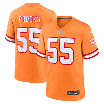 Derrick Brooks Tampa Bay Buccaneers orange jersey