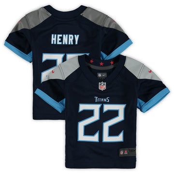 Derrick Henry Tennessee Titans navy jersey