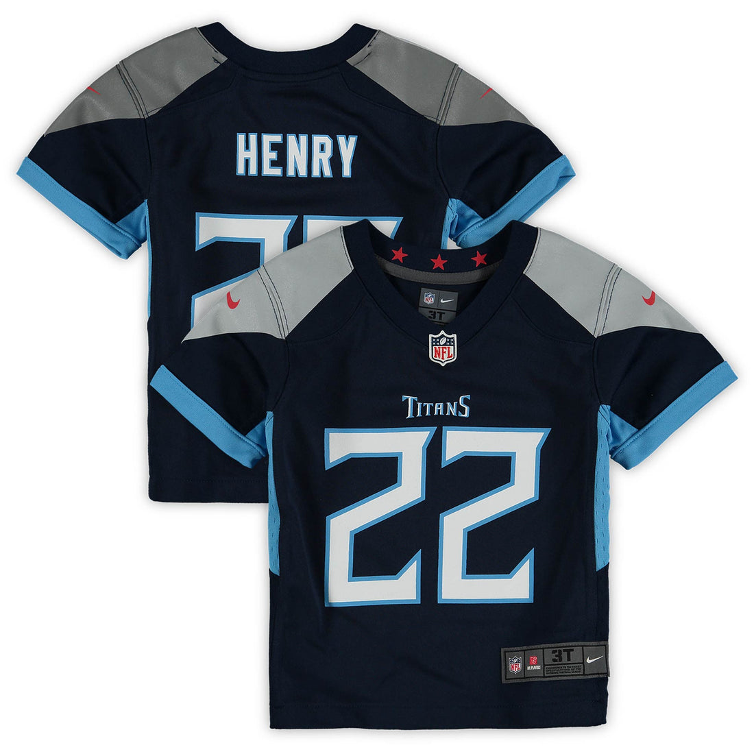 Derrick Henry Tennessee Titans navy jersey