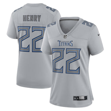 Derrick Henry Atmosphere Tennessee Titans gray Fashion jersey