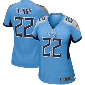 Derrick Henry Tennessee Titans blue jersey