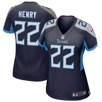 Derrick Henry Tennessee Titans navy jersey
