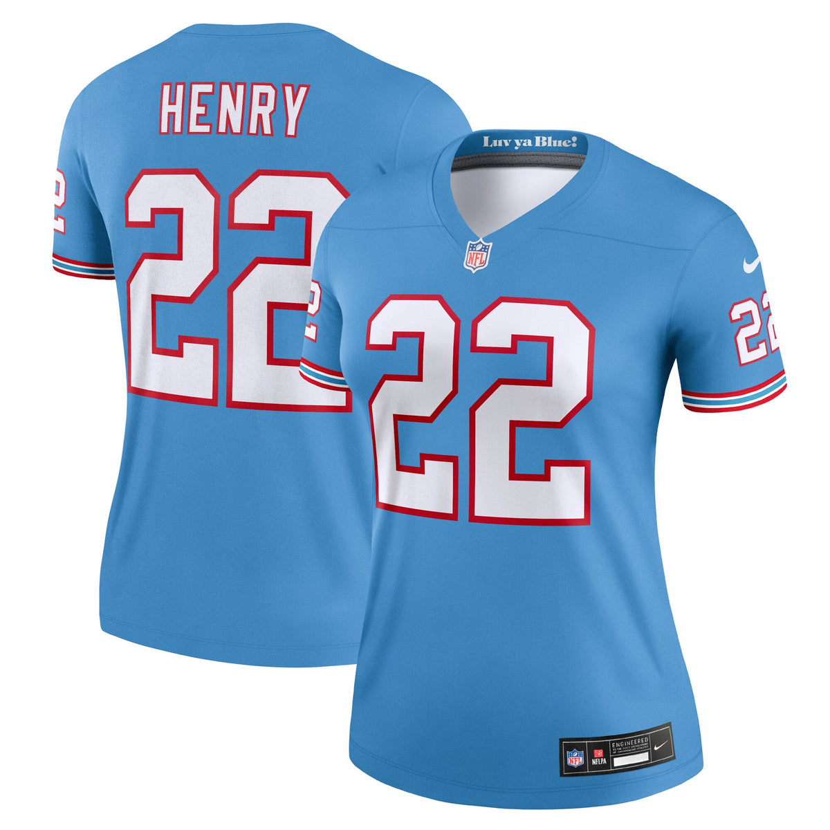 Derrick Henry Oilers Tennessee Titans blue Legend jersey
