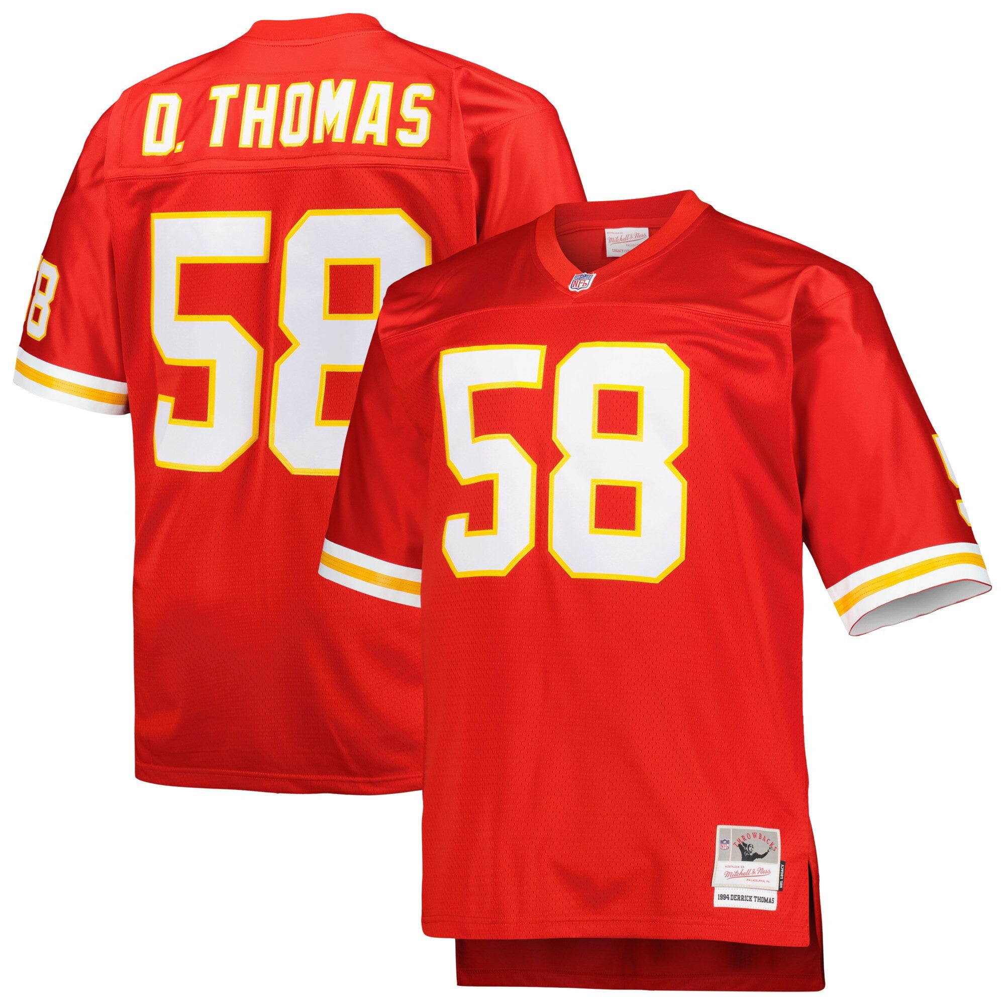 Derrick Thomas Kansas City Chiefs red jersey