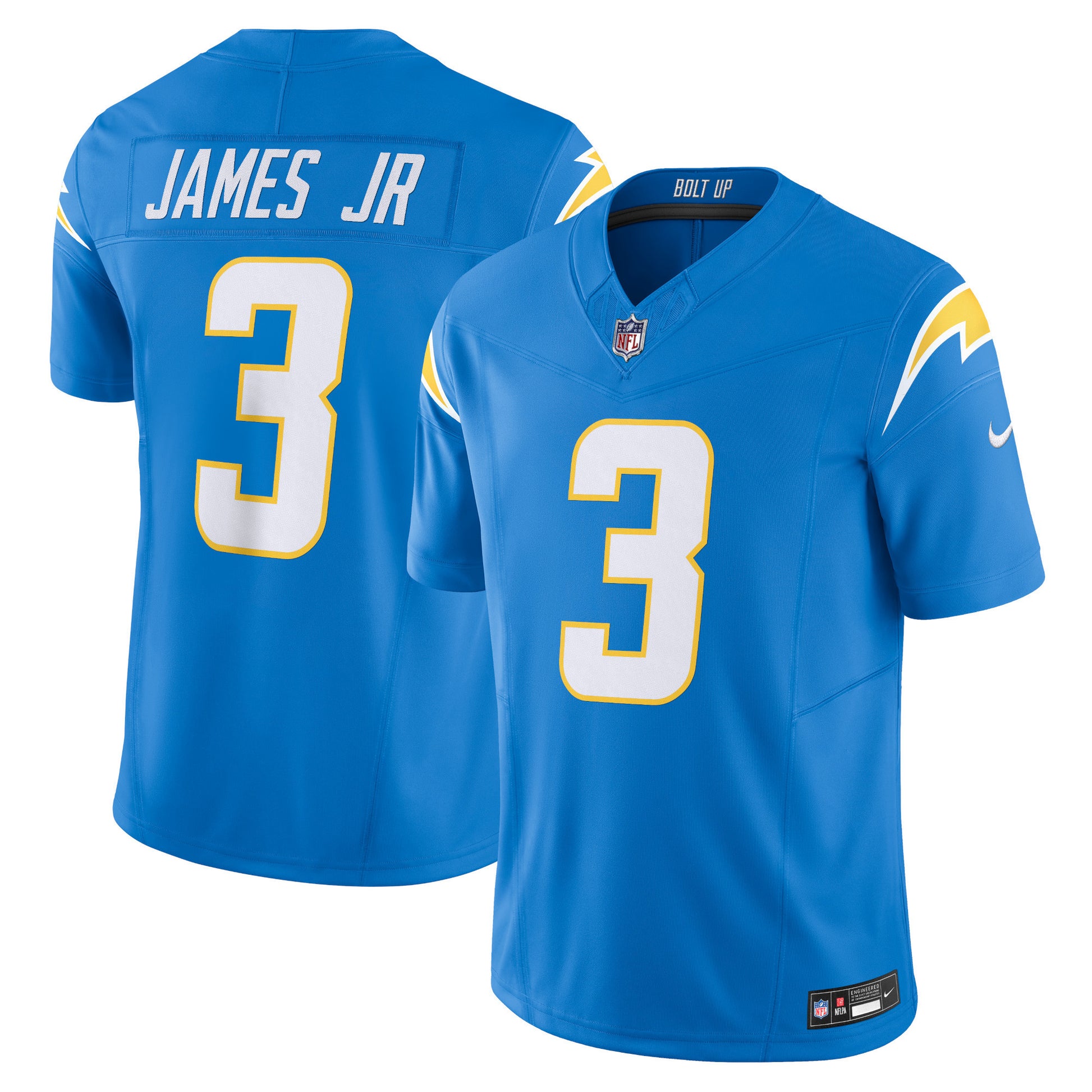 Derwin James Jr Los Angeles Chargers blue Vapor jersey