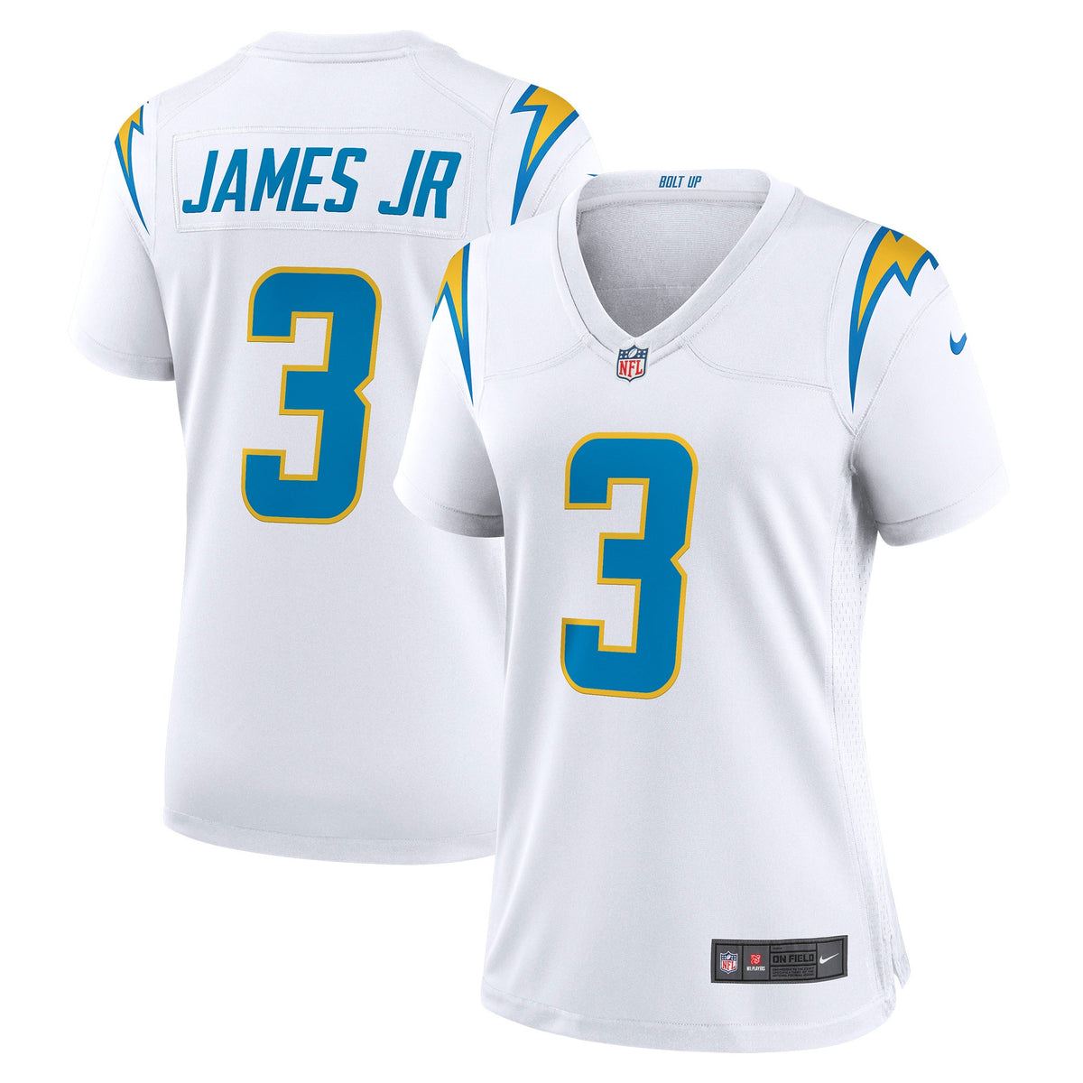 Derwin James Jr Los Angeles Chargers white jersey
