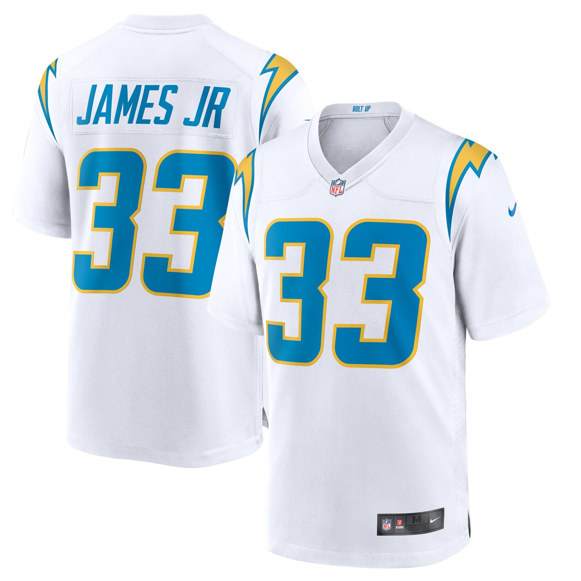 Derwin James Los Angeles Chargers white jersey