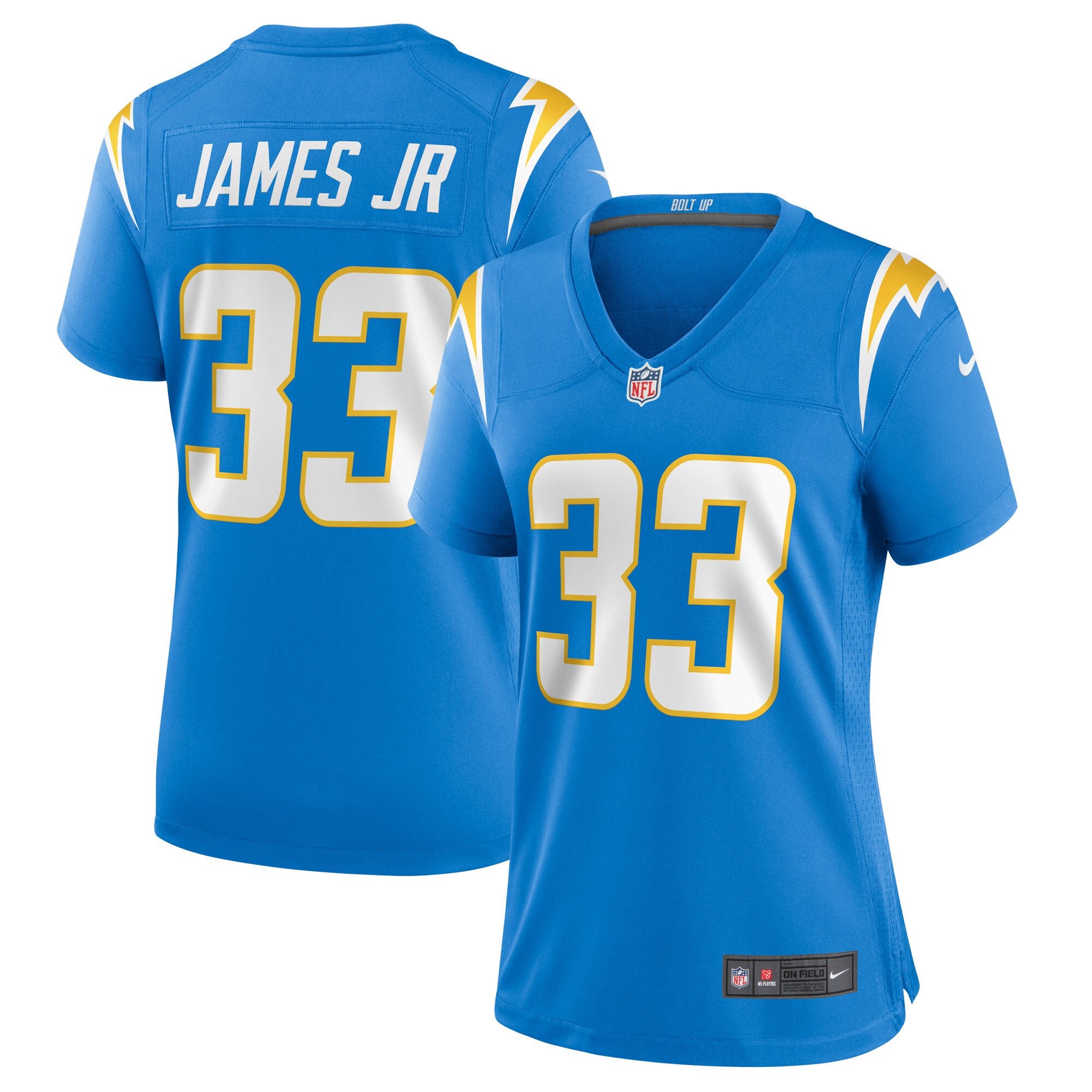 Derwin James Los Angeles Chargers blue jersey
