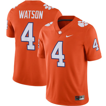 Deshaun Watson Alumni Clemson Tigers orange jersey