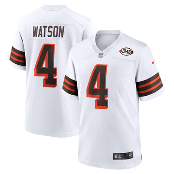 Deshaun Watson Cleveland Browns white Alternate jersey