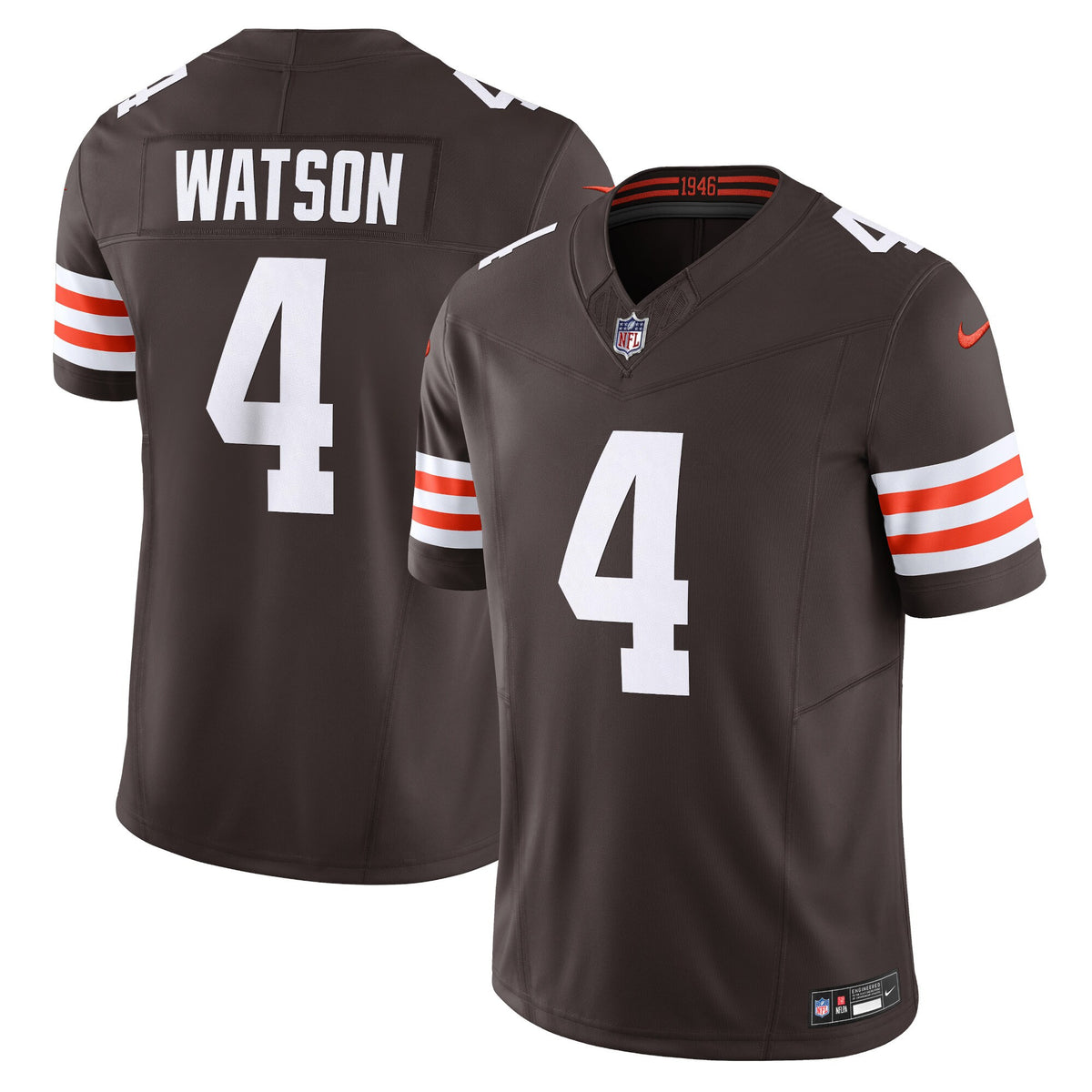 Deshaun Watson Cleveland Browns brown Vapor jersey
