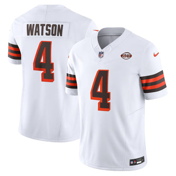 Deshaun Watson Cleveland Browns white Vapor jersey