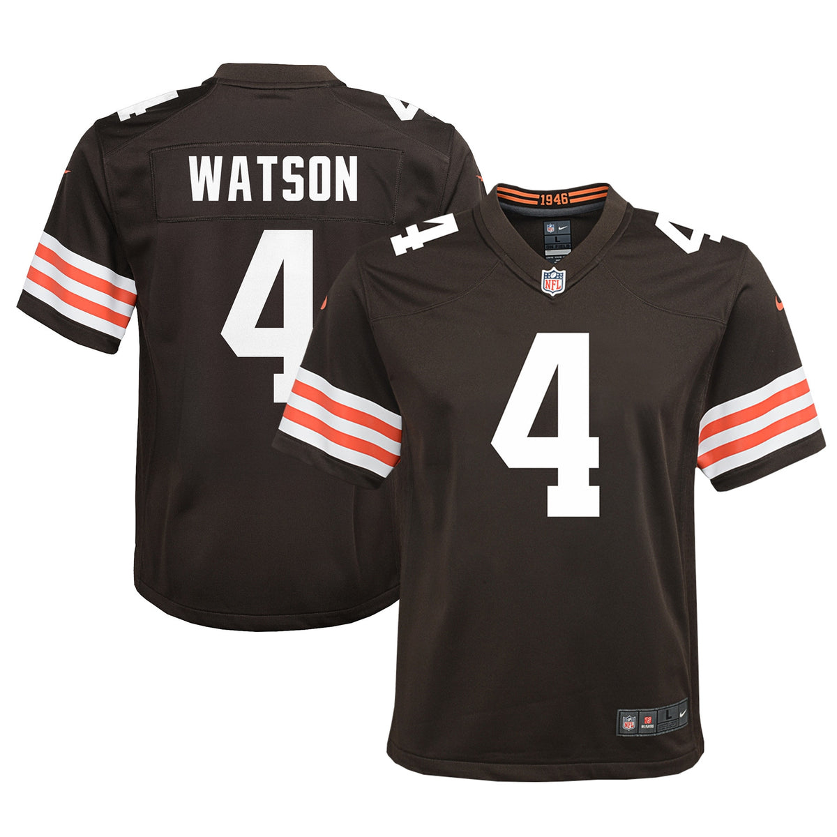 Deshaun Watson Cleveland Browns brown jersey
