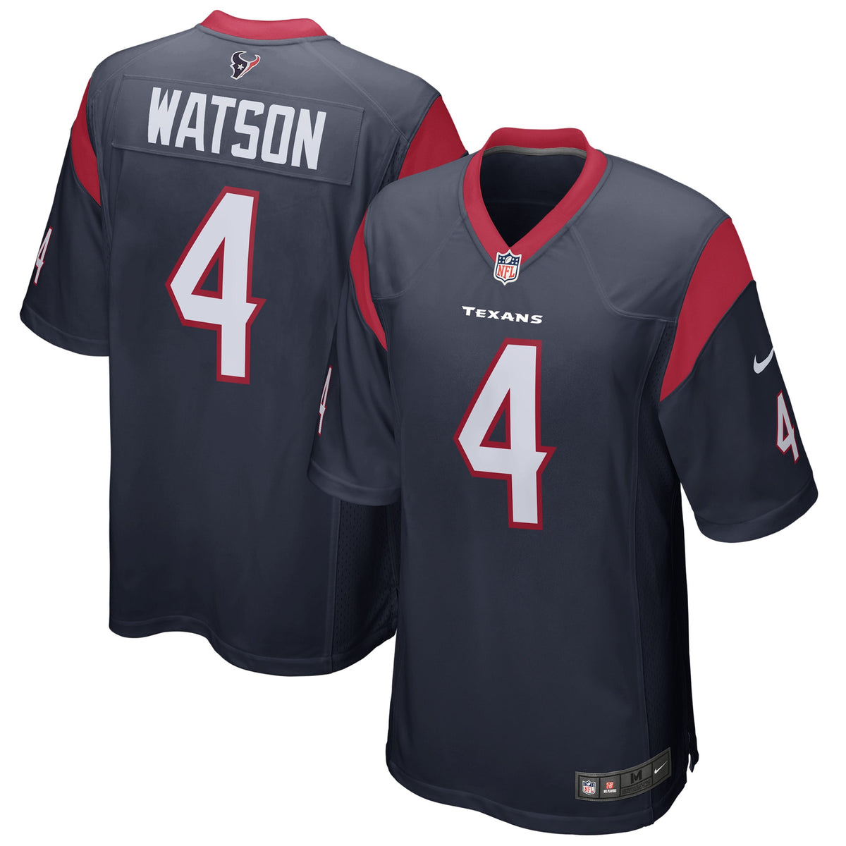Deshaun Watson Houston Texans navy jersey