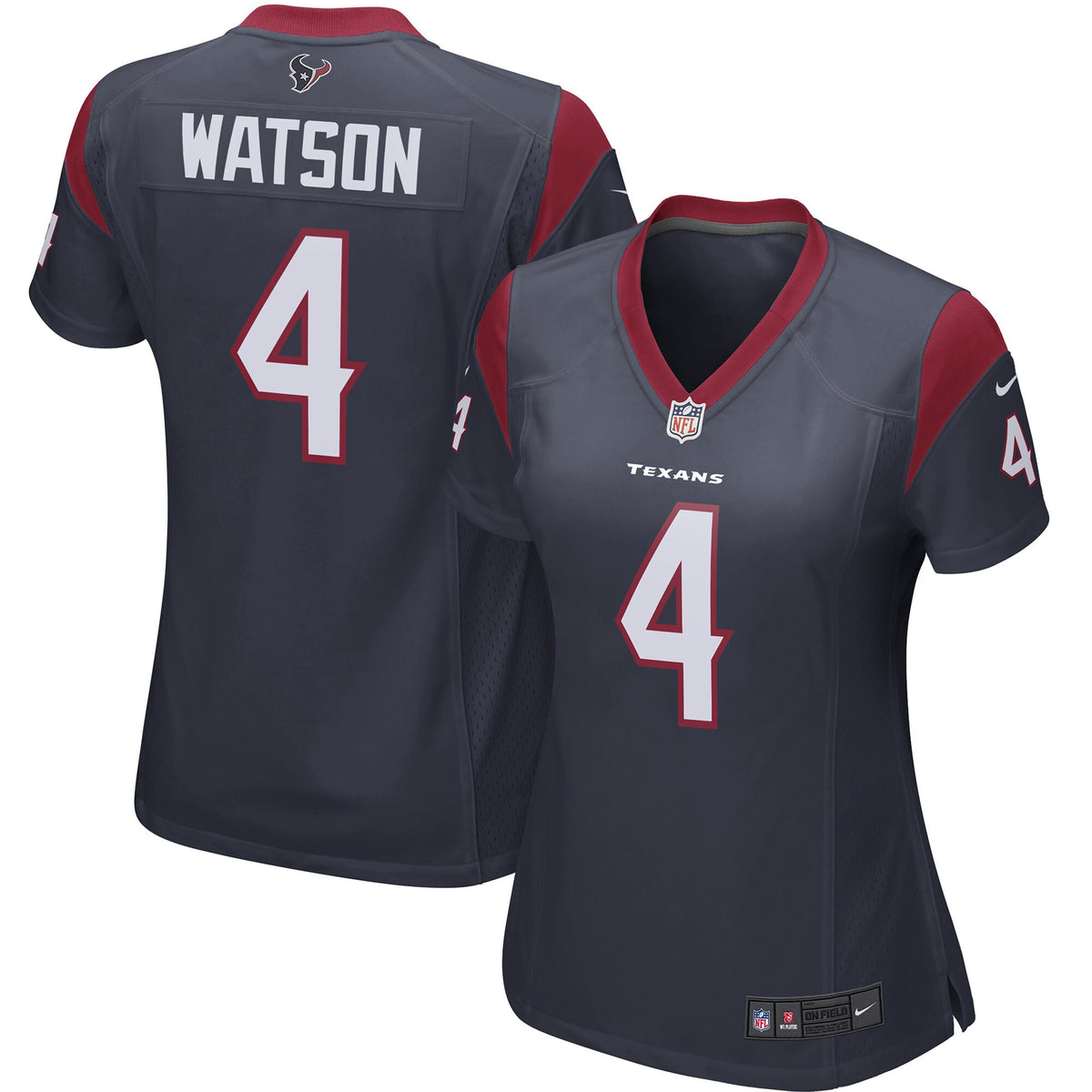 Deshaun Watson Houston Texans navy jersey