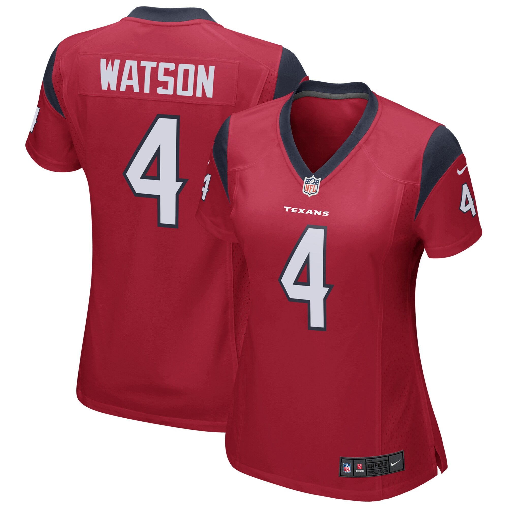 Deshaun Watson Houston Texans red jersey
