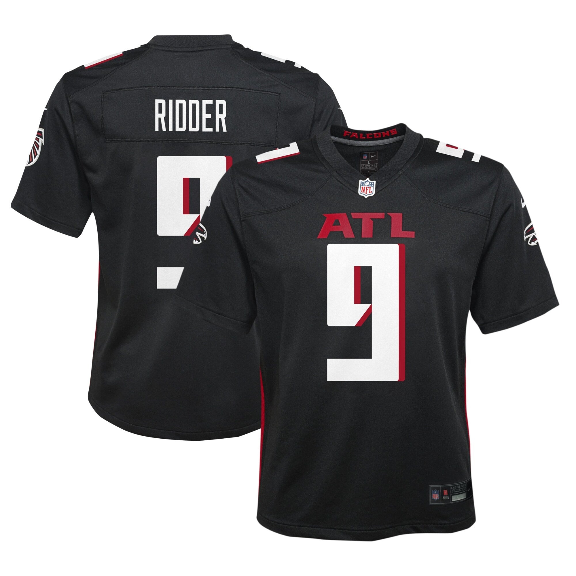 Desmond Ridder Atlanta Falcons black jersey